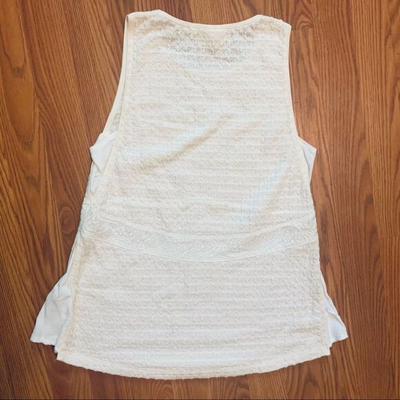 ANTHROPOLOGIE Deletta Ivory Embroidered Top Small - Picture 5 of 16